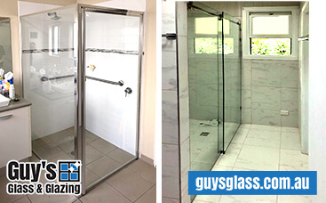 Shower Screens for Morwell, Moe, Traralgon and Churchill. Contact Guy's Glass & Glazing for a free measure and quote.